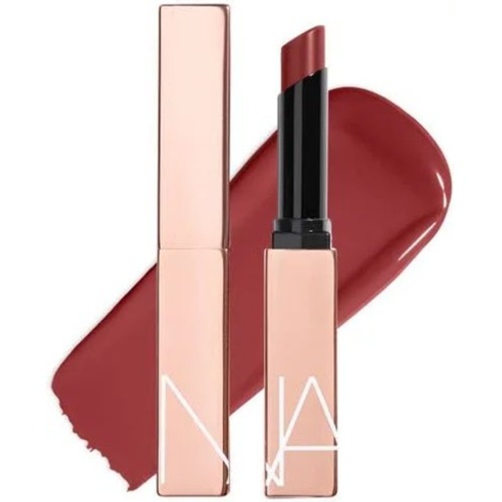 NEW NARS Afterglow Sensual Shine Lipstick Wild Ride 227 Burgundy Red 0.05oz